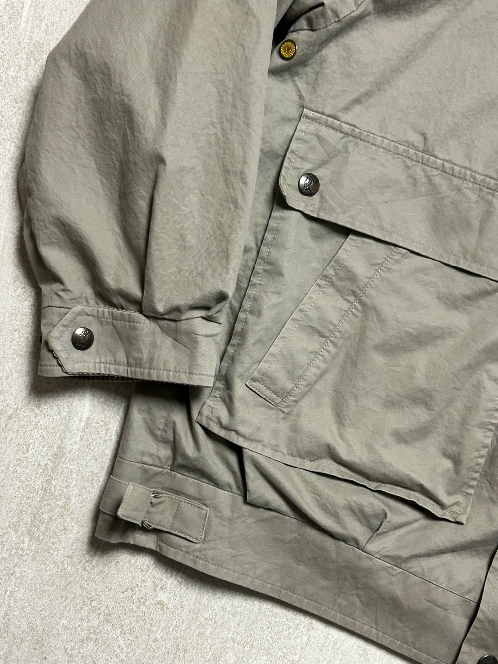 VINTAGE BURBERRYS FIELD JACKET MENS XL UTILITY BOMBER ZIP NOVA CHECK PLAID RARE - Picture 6 of 15